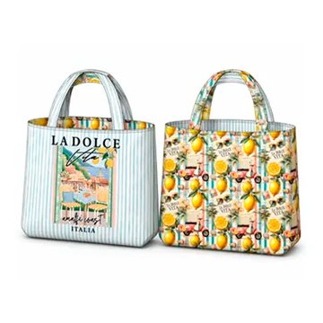 Taske Panel Vendbar Dusty Blue Dolce Vita